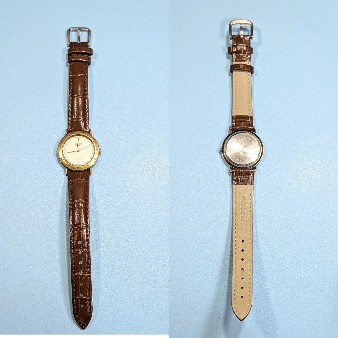 Seiko Alba Success SUCCESS Analog Quartz Men Battery & Band Replaced Working Item