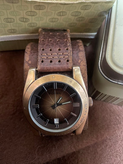 Fossil Analog Quartz Men