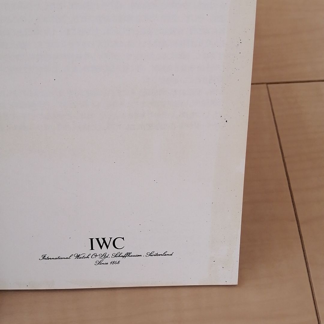 Iwc/international Watch Company Analog Quartz Men