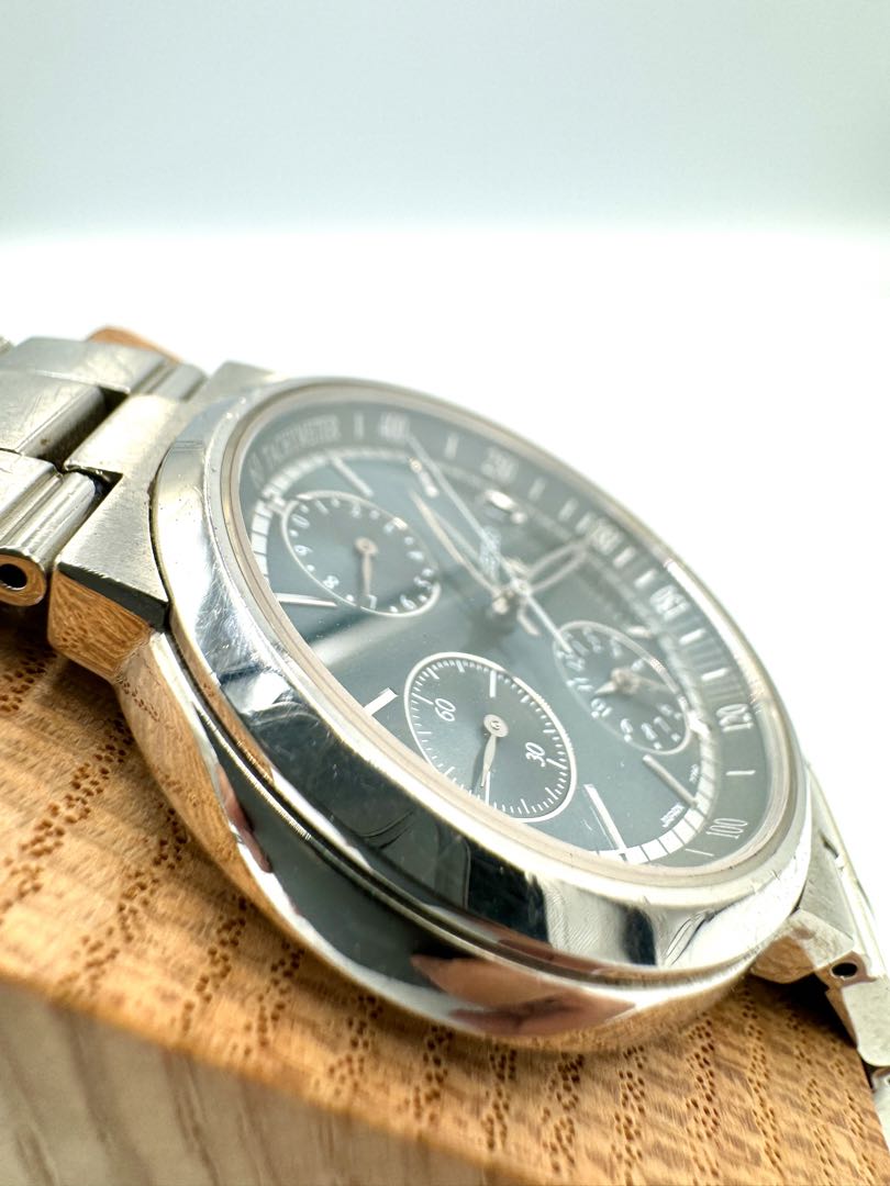 Seiko Lukia 7T92-0AA0 Analog Quartz Unisex Adults Chronograph Date 34Mm Vintage Men'S Watch For Parts