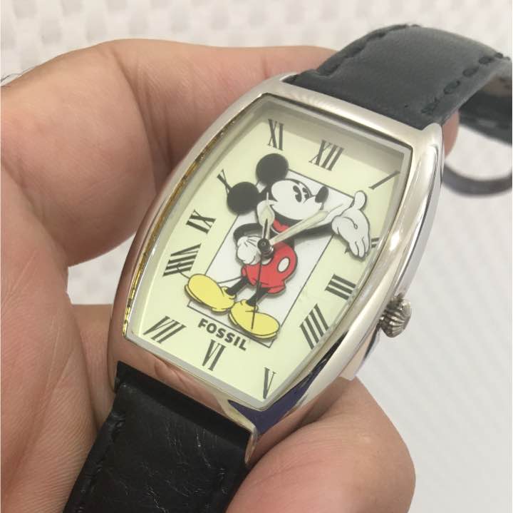 Fossil Disney Analog Quartz Women フォッシル ディズニー ミッキー Watch