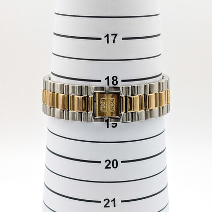 Givenchy Analog Quartz Men 稼働 ジバンシー Watch Boy’Ｓ スクエア ゴールド ロゴ