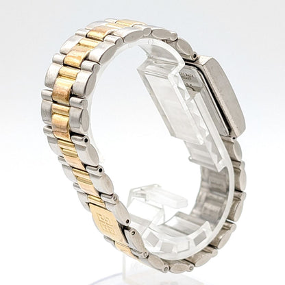 Givenchy Analog Quartz Men 稼働 ジバンシー Watch Boy’Ｓ スクエア ゴールド ロゴ