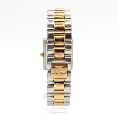 Givenchy Analog Quartz Men 稼働 ジバンシー Watch Boy’Ｓ スクエア ゴールド ロゴ