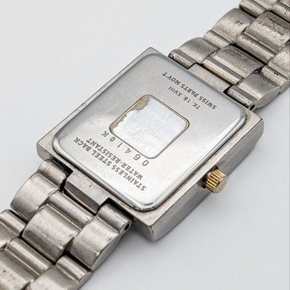 Givenchy Analog Quartz Men 稼働 ジバンシー Watch Boy’Ｓ スクエア ゴールド ロゴ