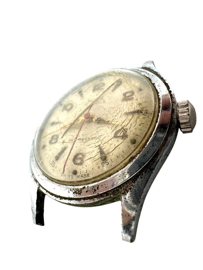 Rubis Analog Mechanical (Manual) Men Manual Winding Watch For Parts