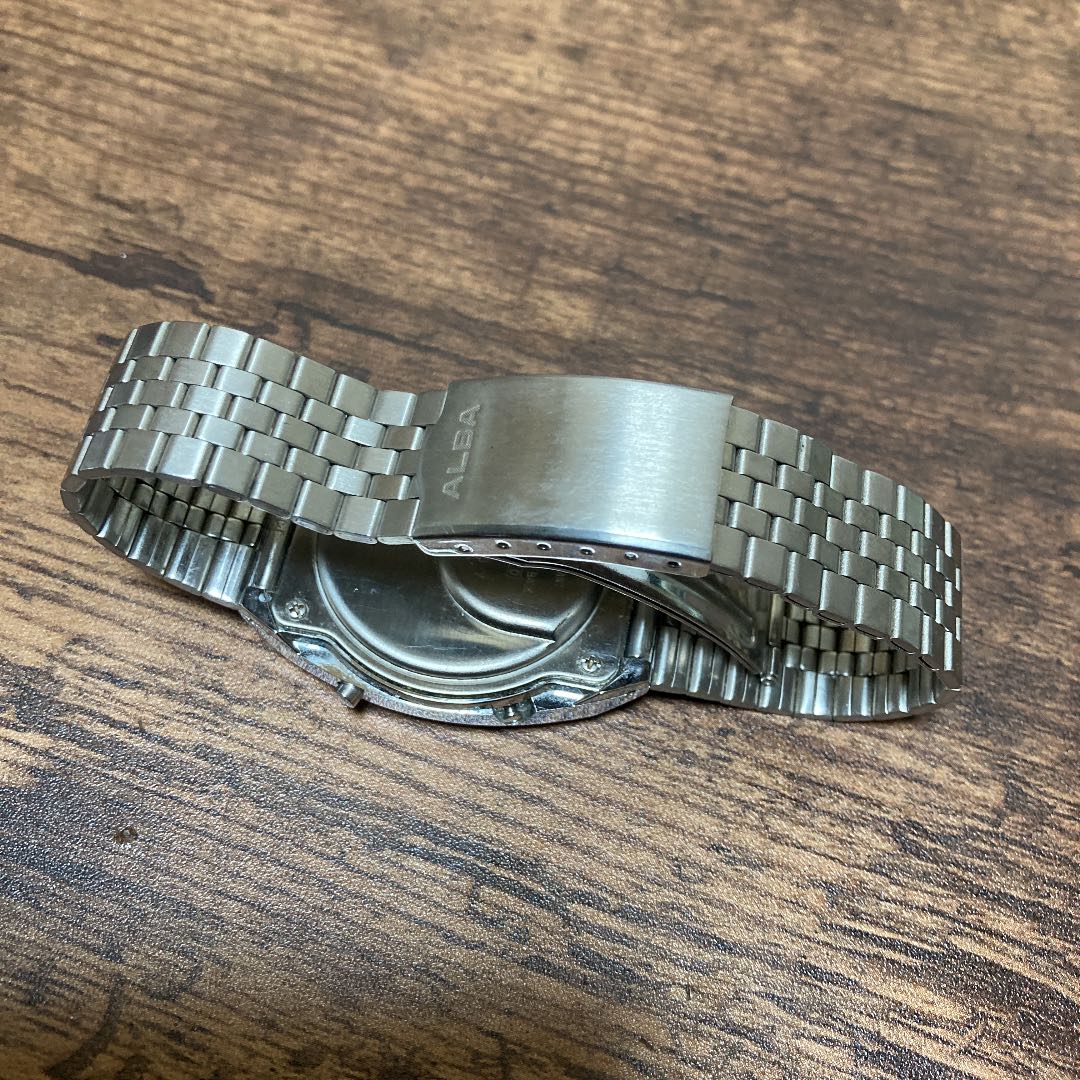 Seiko Alba VOICE ALARM Y824-4000 Digital Quartz Men