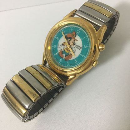 LORUS Disney Analog Quartz Women ロラス 希少 レトロ ミッキー Watch
