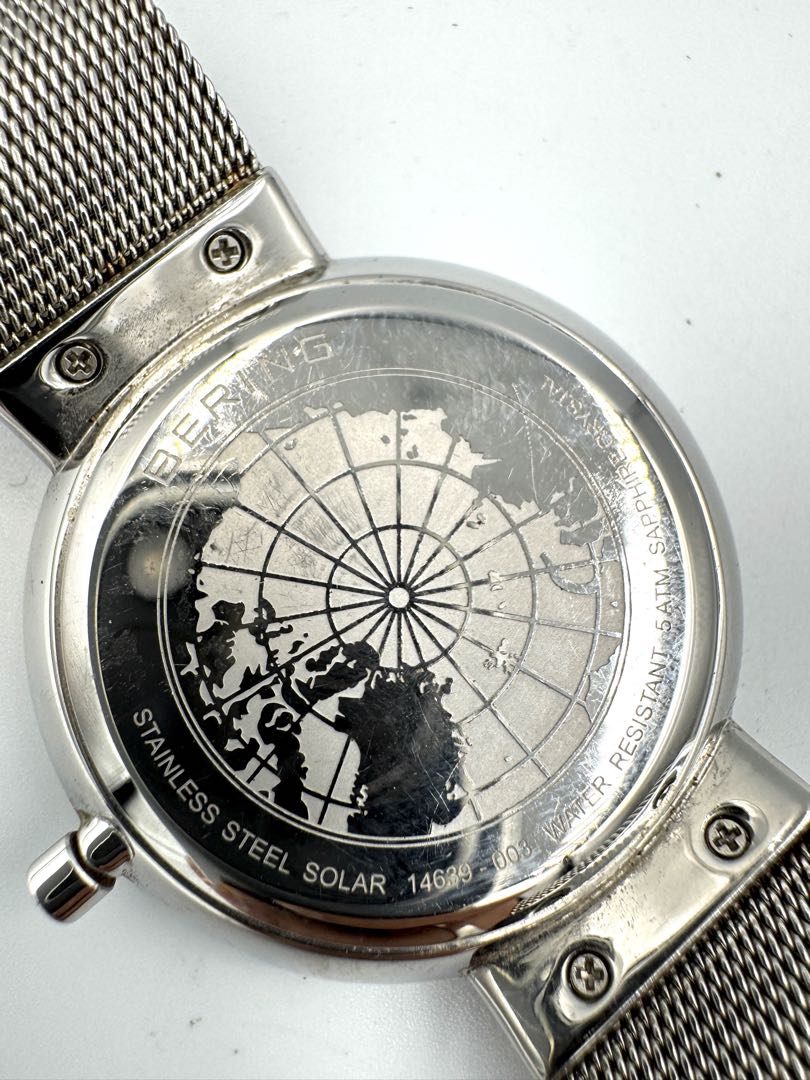 Bering Solar Analog Men Quartz Watch