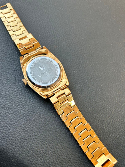 Louila Sale Analog Quartz Men ルイラセール 12Pルビー宝飾時計 Working Item