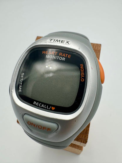 TIMEX Heart Rate Monitor T5K484 Digital Quartz (Digital) Unisex Heart Rate Quartz Men Watch Y2K