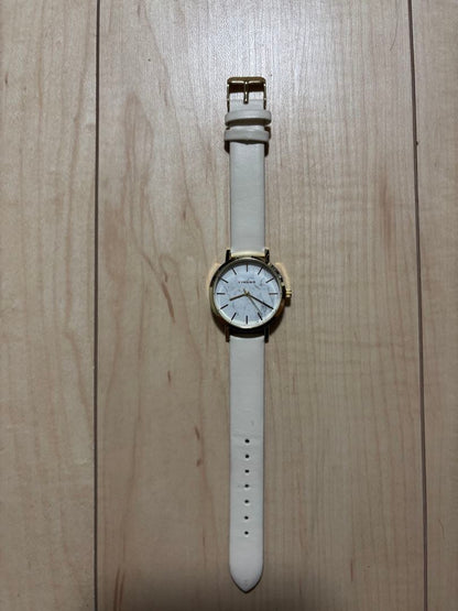 Finano Analog Quartz Women フィナノ ホワイトレザー Watch これ以上値下げはしません