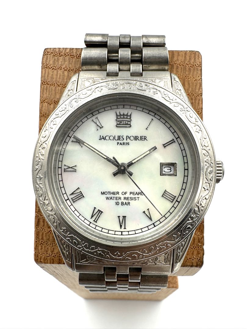 Jacques Poirier Analog Quartz Men Watch For Parts