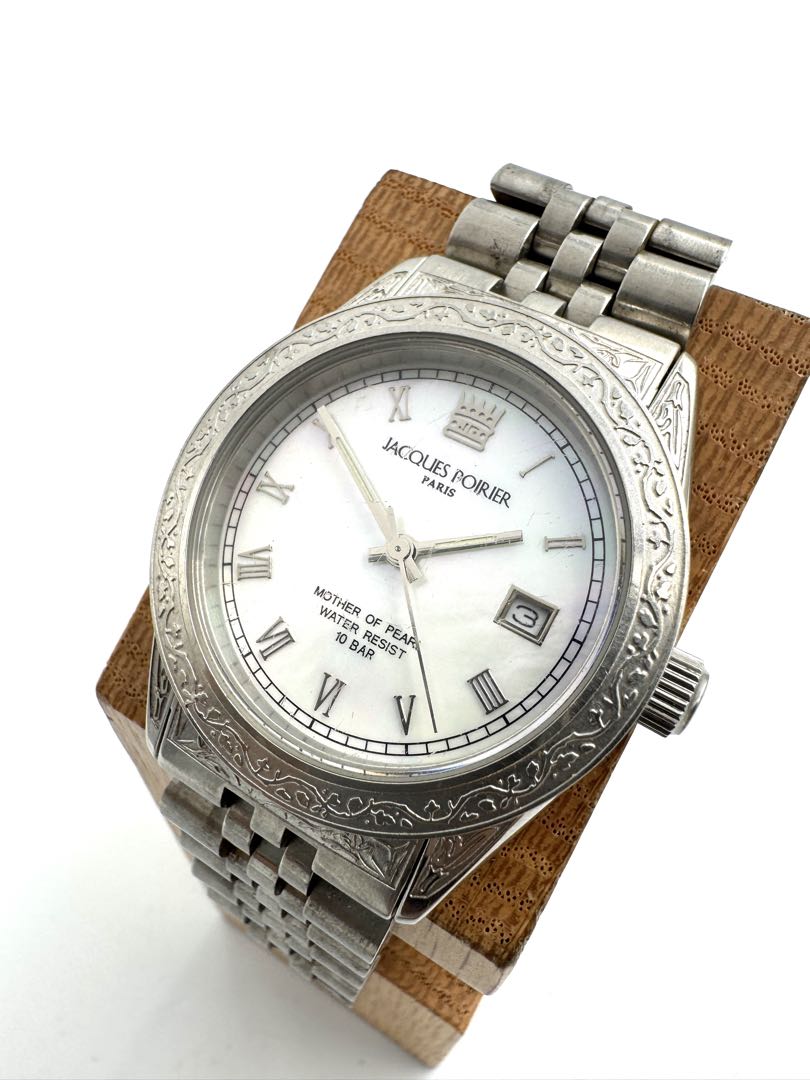 Jacques Poirier Analog Quartz Men Watch For Parts