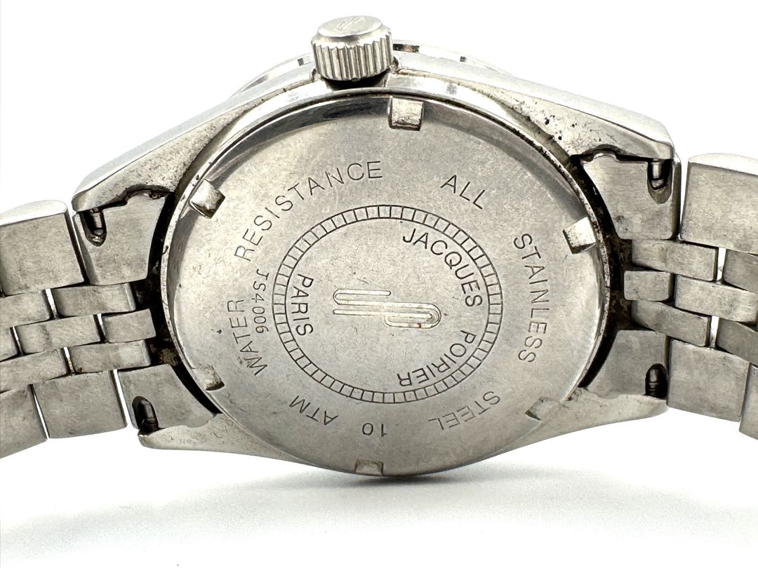 Jacques Poirier Analog Quartz Men Watch For Parts