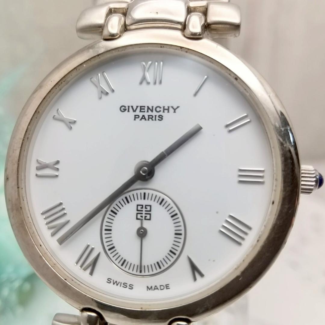 Givenchy Analog Quartz Women Working Item ジバンシー Watch 男女両用 Small Seconds スイス製