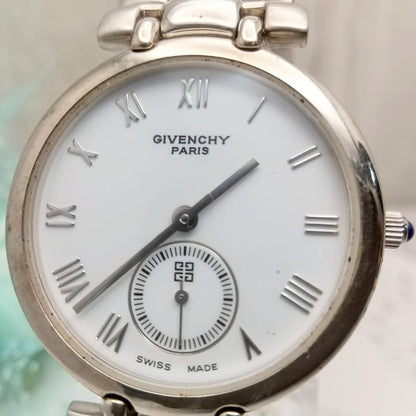 Givenchy Analog Quartz Women Working Item ジバンシー Watch 男女両用 Small Seconds スイス製