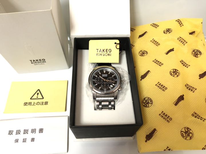 Takeo Kikuchi Analog Quartz Men