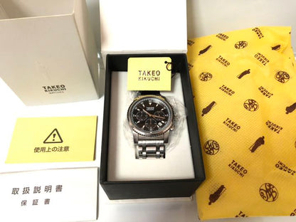 Takeo Kikuchi Analog Quartz Men