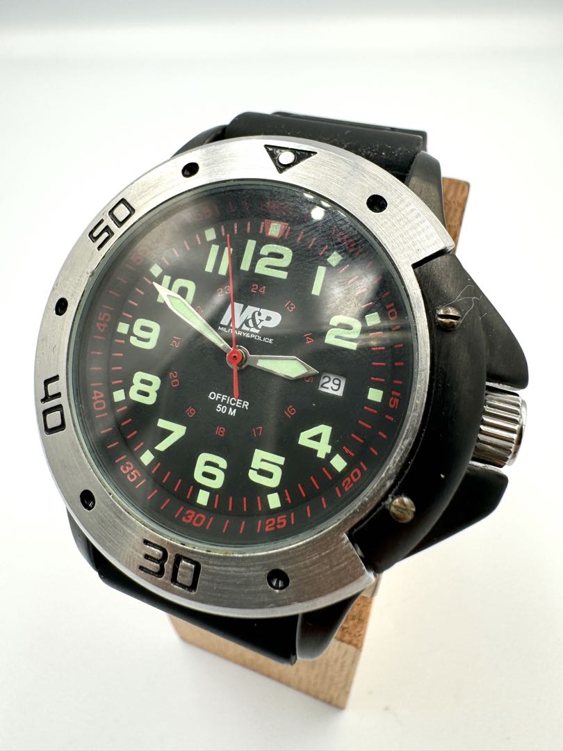Smith & Wesson Mil/police Analog Quartz Men M&P Mil Police Watch
