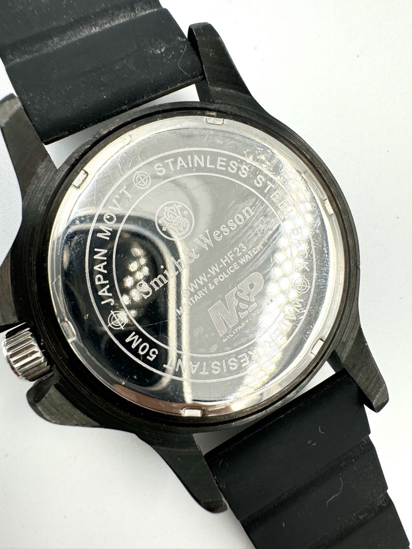 Smith & Wesson Mil/police Analog Quartz Men M&P Mil Police Watch