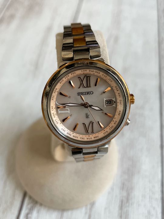 Seiko lk/lukia Analog Solar Women Lukia Radio Controlled