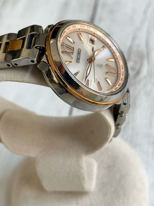 Seiko lk/lukia Analog Solar Women Lukia Radio Controlled