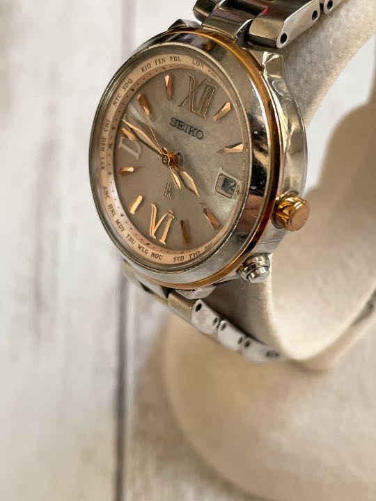 Seiko lk/lukia Analog Solar Women Lukia Radio Controlled