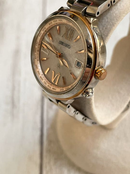 Seiko lk/lukia Analog Solar Women Lukia Radio Controlled