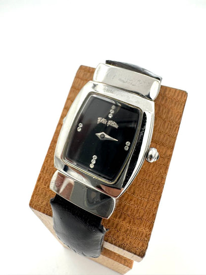 Folli Follie Analog Quartz Women Reversible Watch Untested For Parts