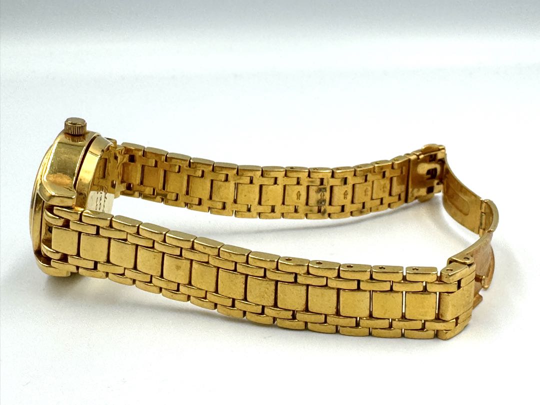 Lassen Analog Quartz Men Gold Coin Watch Untested For Parts