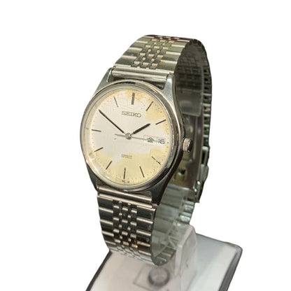 Seiko Spirit 7N48-7A00 Analog Quartz Men Watch Operation Confirmed