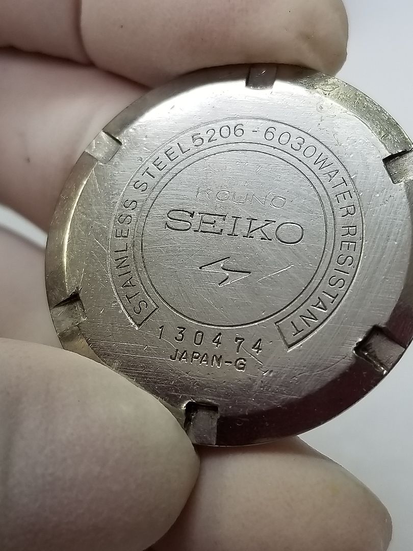 Seiko 5206-6030 Analog Mechanical (Manual) Men