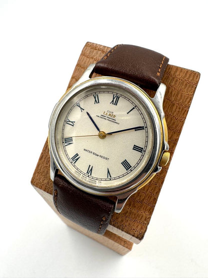 Citizen Club La Mer 5630-F60170 Analog Quartz (Battery) Unisex Adults Vintage Junk Two-Tone Men'S Watch Japan