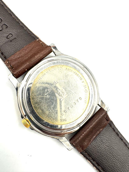 Citizen Club La Mer 5630-F60170 Analog Quartz (Battery) Unisex Adults Vintage Junk Two-Tone Men'S Watch Japan