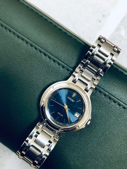 Seiko V182-0C30 Analog Solar Women