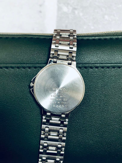 Seiko V182-0C30 Analog Solar Women