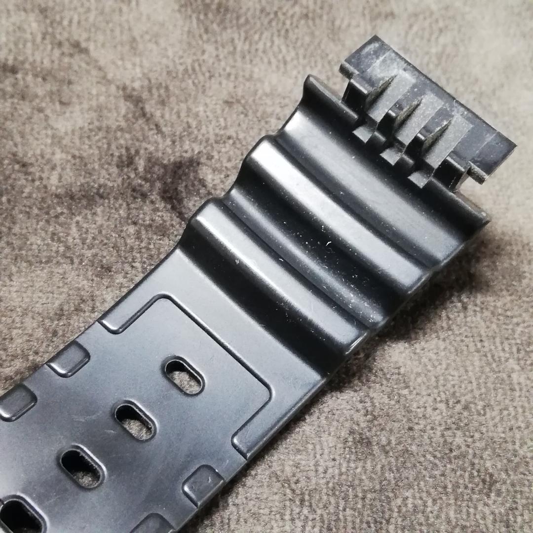Casio Analog Quartz Men ラバー ベルト ブラック 部品取りにおすすめ Ms274） [For Parts / Junk]