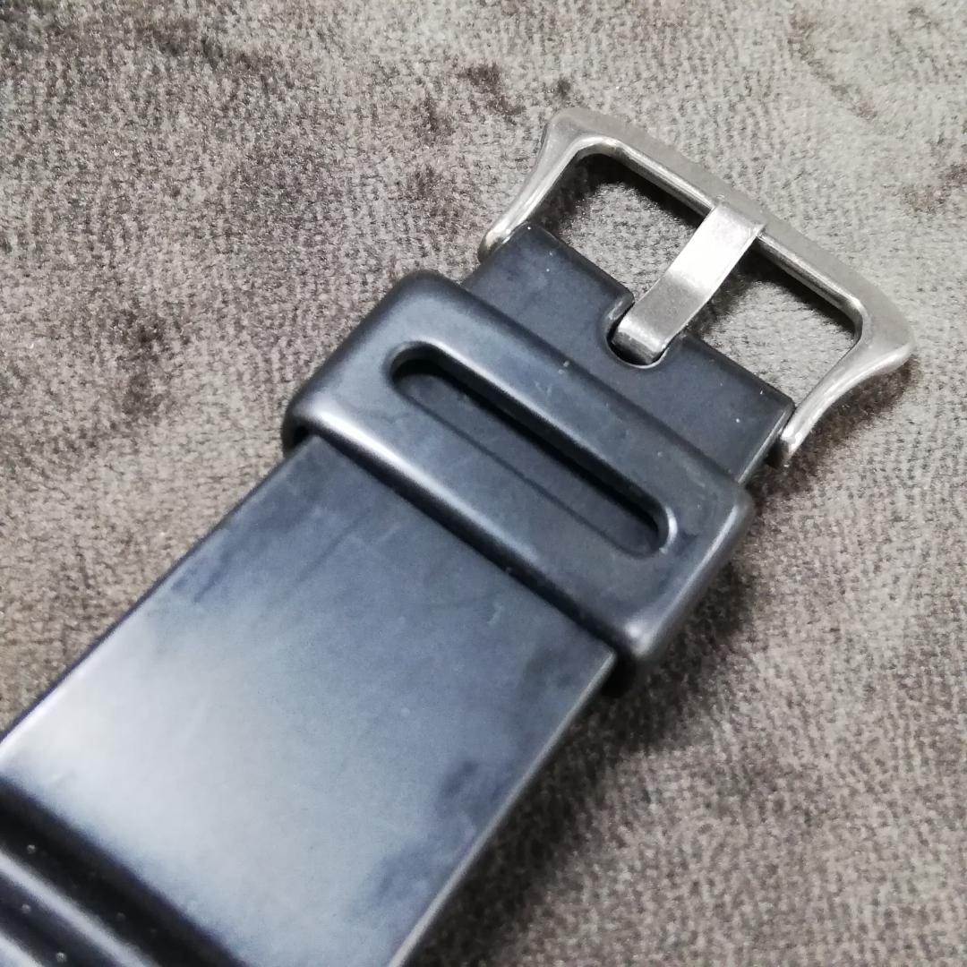 Casio Analog Quartz Men ラバー ベルト ブラック 部品取りにおすすめ Ms274） [For Parts / Junk]