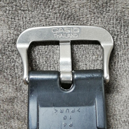 Casio Analog Quartz Men ラバー ベルト ブラック 部品取りにおすすめ Ms274） [For Parts / Junk]