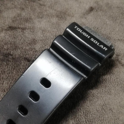Casio Analog Quartz Men ラバー ベルト ブラック 部品取りにおすすめ Ms274） [For Parts / Junk]