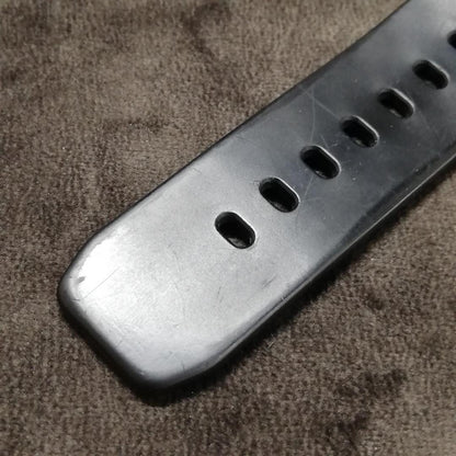Casio Analog Quartz Men ラバー ベルト ブラック 部品取りにおすすめ Ms274） [For Parts / Junk]