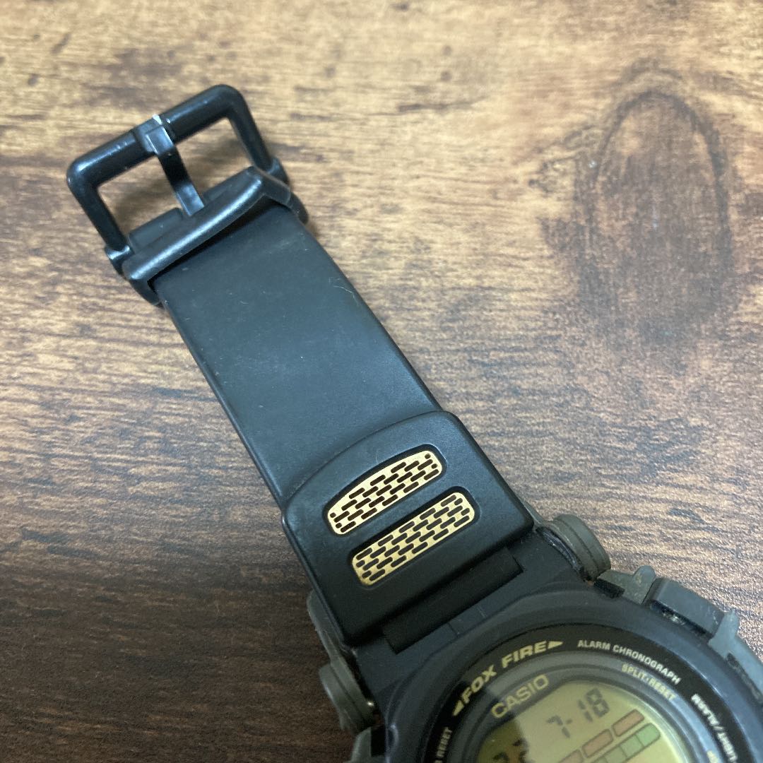 Casio G-SHOCK Foxfire DW-003 Digital Quartz Unisex Adults Wristwatch Black 20 Bar Made In Korea
