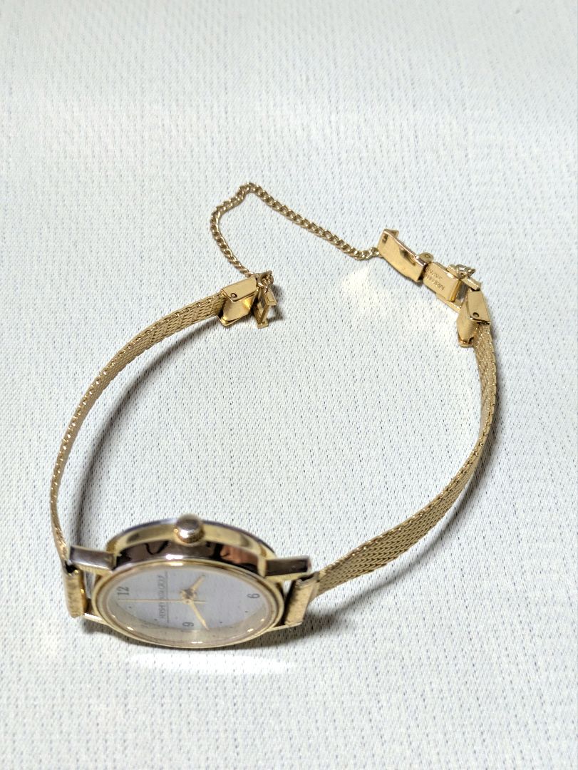 Hershey Pasta Group Analog Quartz Women ハーシーパスタグループ ブレスレットウォッチ 稼働中