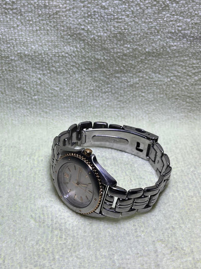 Seiko Lucent Analog Quartz Women Battery Replaced Watch Silver