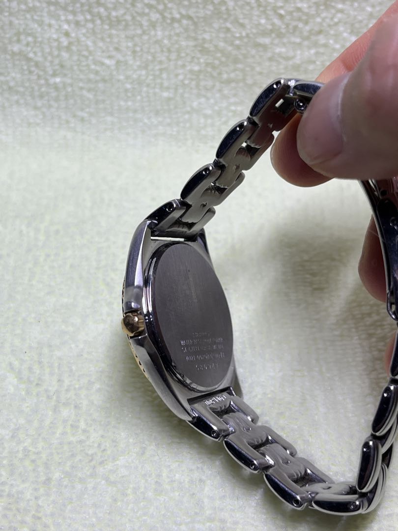 Seiko Lucent Analog Quartz Women Battery Replaced Watch Silver