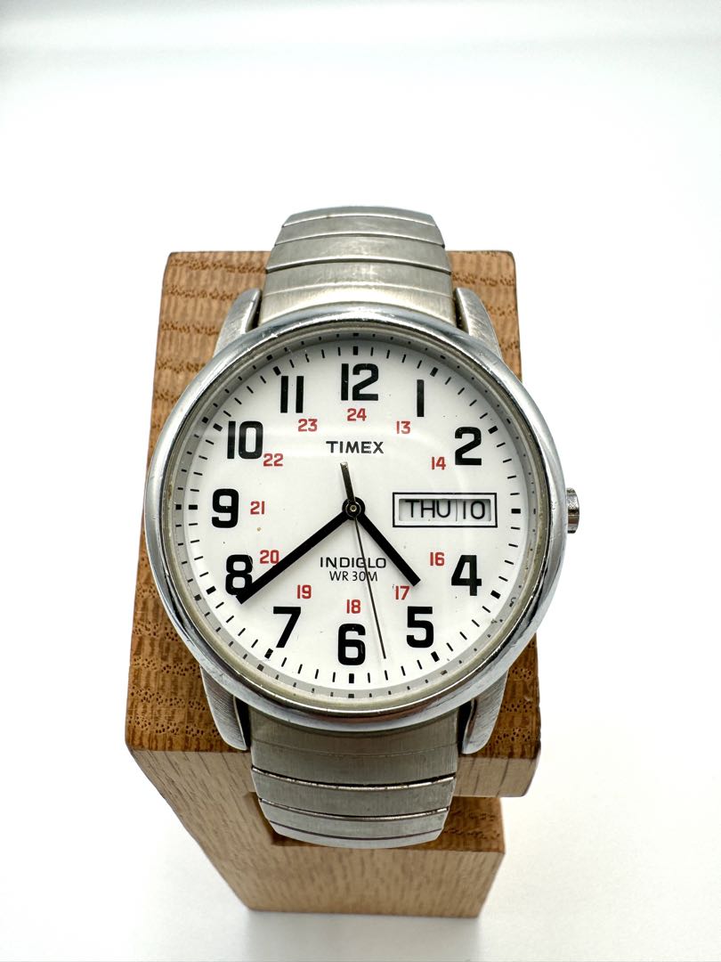TIMEX Quartz Watch Silver Tone x Gold Tone