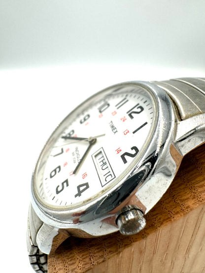 TIMEX Quartz Watch Silver Tone x Gold Tone