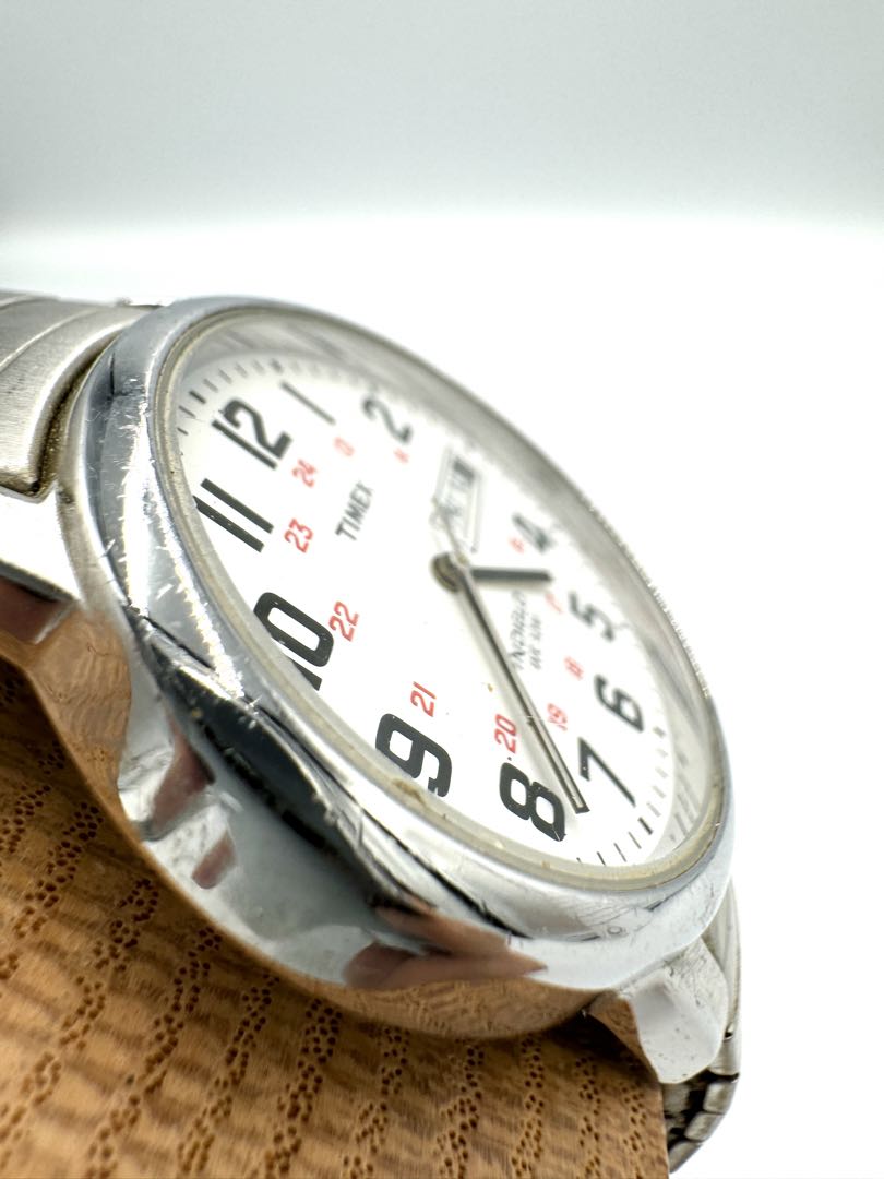 TIMEX Quartz Watch Silver Tone x Gold Tone
