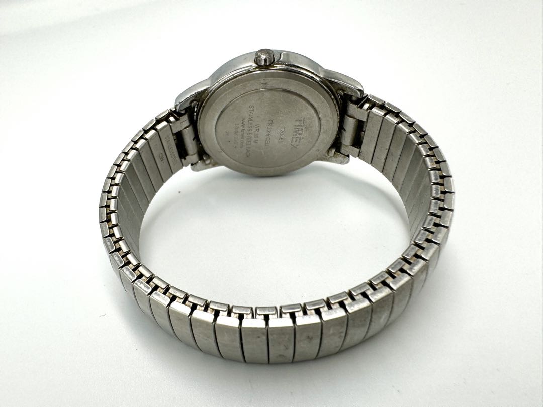 TIMEX Quartz Watch Silver Tone x Gold Tone